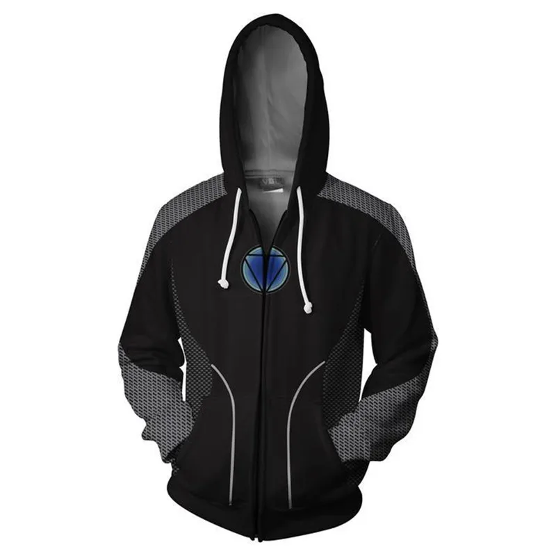 Fans Wear Iron Man Stark Sweatshirt Cosplay Hoodie Zip Up Hoodies Superhero 3D Printed Hooded Sweatshirts Fans Wear Iron Man Stark Sweatshirt Cosplay Hoodie Zip Up Hoodies Superhero 3D Printed Hooded Sweatshirts