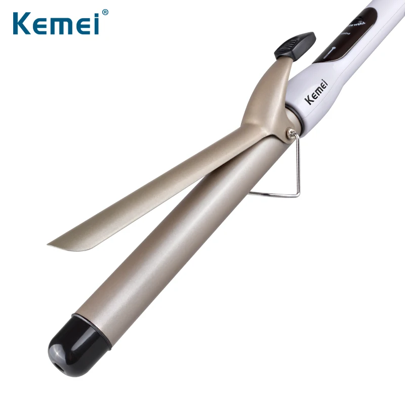 

Ceramic Coating Negtive Ions Hair Curler Rapid Heating Curling Iron (100/140/180/220) 4 Levels Adjustable Hair Curler N30C