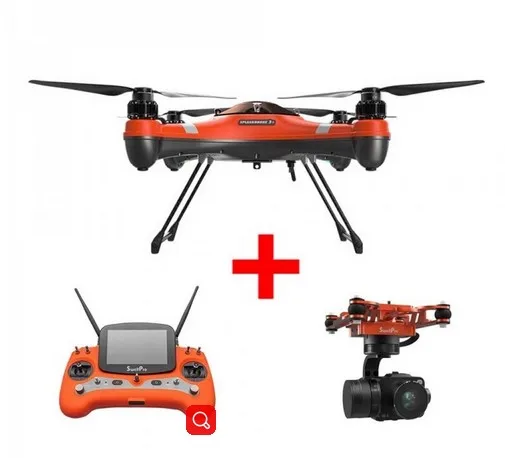 

2018 Swellpro Splash Drone 3 Waterproof with 4K Camera 3 AXIS gimbal and Monitor Auto Quadcopter RTF