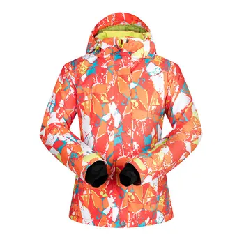 

2019 Women Ski Jacket Snowboard Jacket Windproof Waterproof Hooded Thermal Thicken Sport Clothing Outdoor Sport Wear Winter Coat