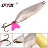 FTK 1PC Spoon Fishing Lure 8 Colors 30g/32g/40g With  Treble Hook 35647-BN Bass CrankBait Spoon Crank Bait Pesca Tackle ► Photo 2/6