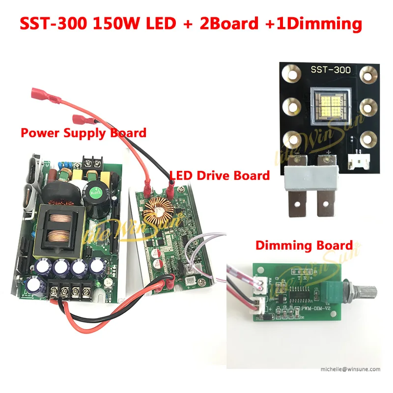 Litewinsune SST-300 излучатель высокой мощности Светодиодный источник 150 Вт для Светодиодный точечный светильник DIY проектный светильник светодиодный