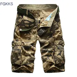 FGKKS бренд для мужчин брюки карго шорты для женщин Лето 2019 г. Мужской камуфляж мужские пляжные шорты брюки карго костюмы