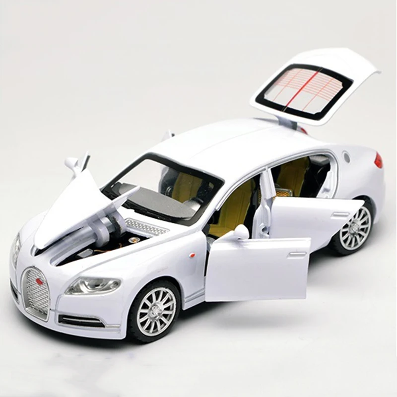 1/32 Bugatti Veyron 16C Galibier литая под давлением металлическая модель автомобилей электронные игрушки для автомобиля подарок на Хэллоуин