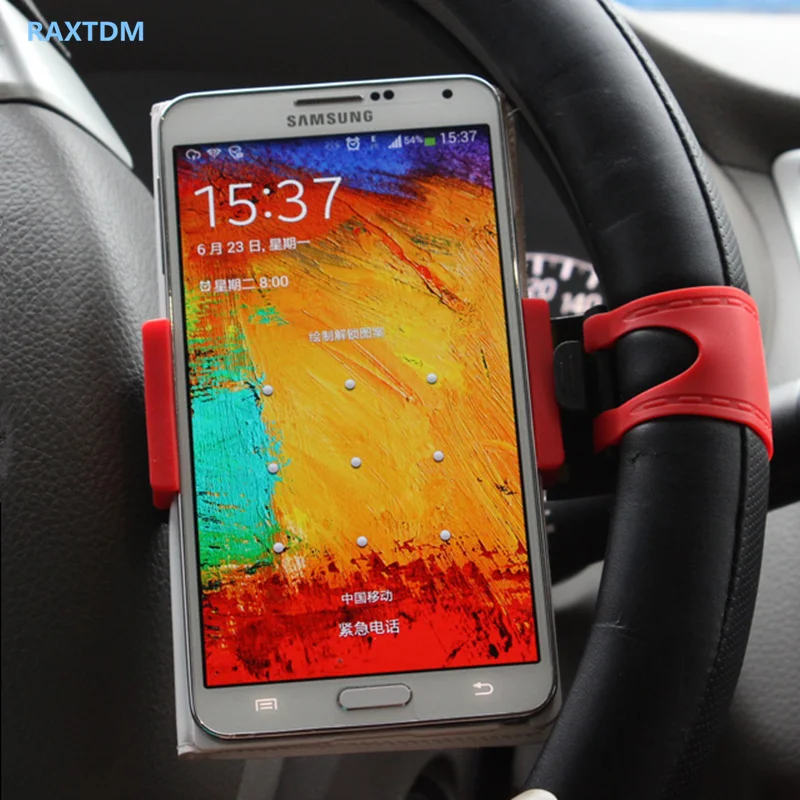 GPS Car Steering Wheel Mobile Phone Holder Bracket Stand for Volkswagen