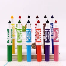 12 шт./компл. мини-маркер фломастеры Kawaii Канцелярские Школьные принадлежности Papelaria письма живопись школьные принадлежности