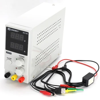

K3010D Mini Adjustable Digital DC Power Supply 30V 10A Laboratory Switching Power Supply 110v-220v Laptop Phone Repair Rework
