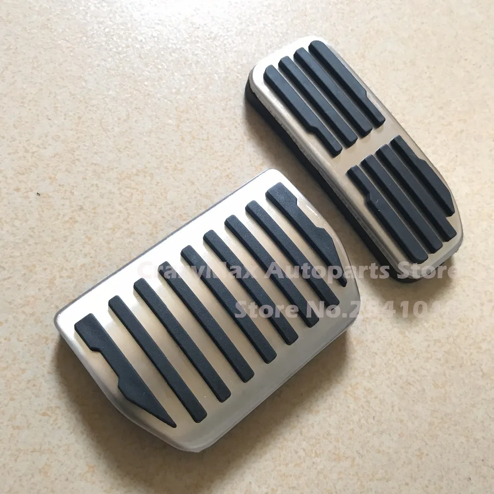 

DEE Stainless Steel Accessory for Land Range Rover VELAR 2017 Accelerator Foot Rest Refit Pedal Stickers Styling Decorate Pads
