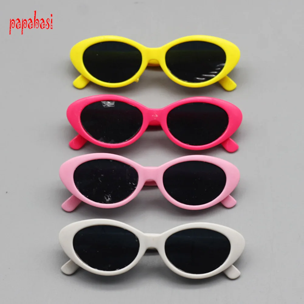 1pcs plastic sunglasses for 43 cm BABY born Zapf doll 18 inch doll mini glasses toy accessories