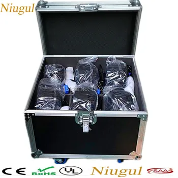 

6pcs/lot With Flight Case Professional LED Beam Moving Head Light, RGBW 36x3W LED Moving Head Lights DMX512 Stage Effect Lights