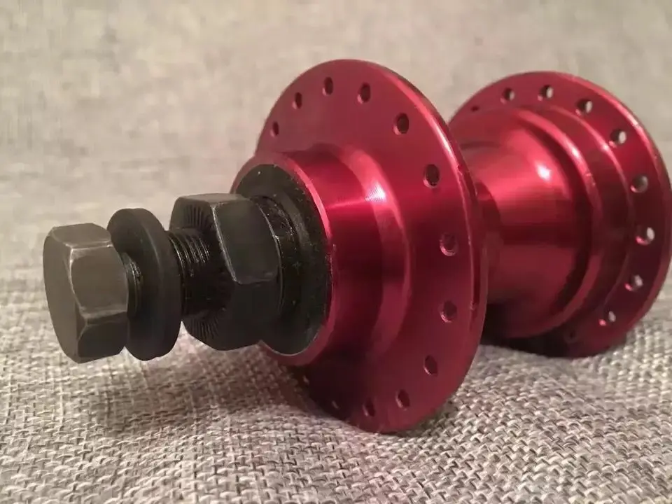 Quanto bmx 36h 14mm 9T bead ball bearing bmx hubs bmx clearance sale red hub in Bicycle Hubs