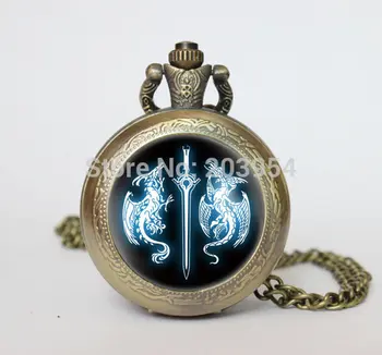 

wholesale12pcs/lot Fire Emblem Awakening pocket watches quartz watch locket necklace Fire Emblem Awakening vintage Pendant women