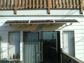 

DS100300-A,100x300cm,Depth 39.37'',Width 118.11'',home use aluminum door canopy,aluminium awnings