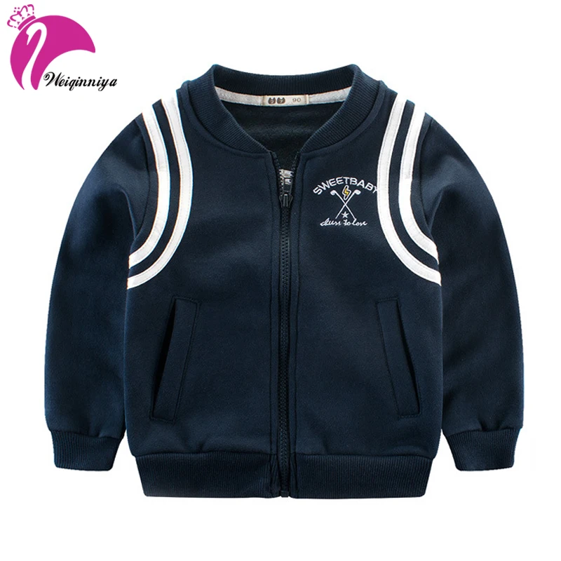 weiqinniya Boys Jackets Autumn Kids Sports Jacket For Boy Fashion