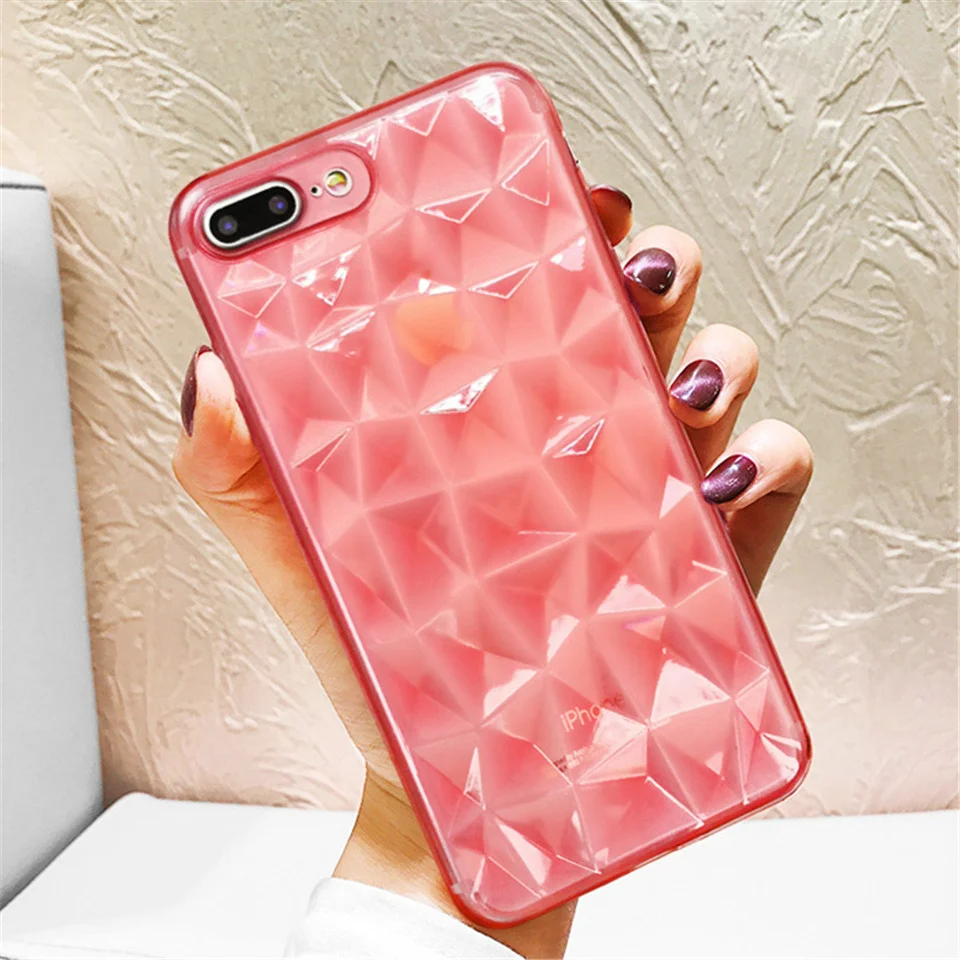 Для capinha para iphone 6s 6 S чехол s Мягкий силиконовый чехол для iphone 8 Plus роскошный женский для iphone 7 7Plus X XS 6 Plus чехол для телефона