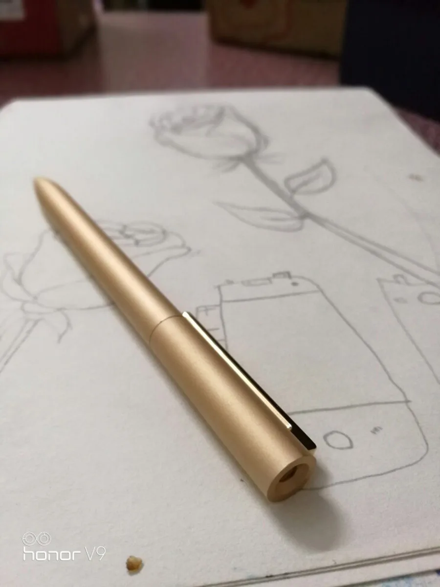 Оригинальный Xiaomi Mijia металлическая вывеска ручка 0,5 мм ручка для подписи PREMEC гладкая Швейцария заправка MiKuni Япония чернила