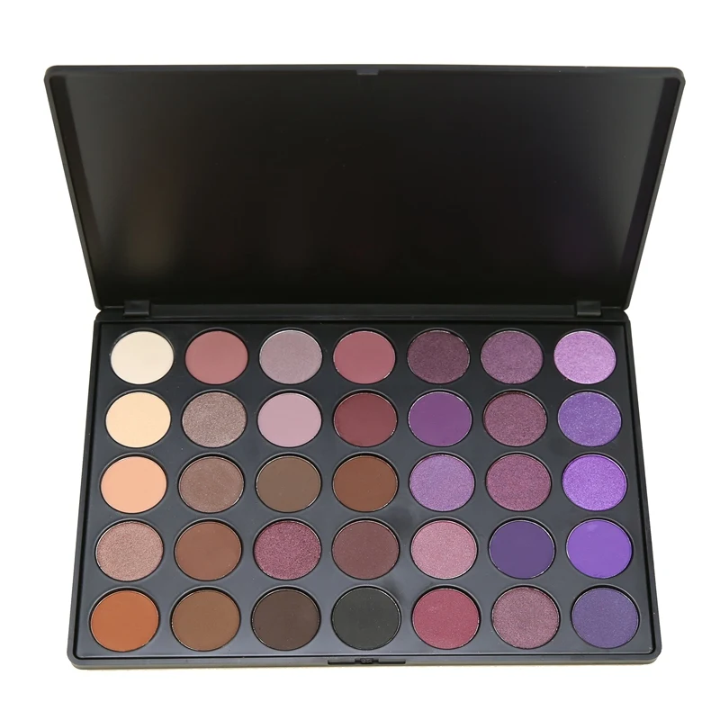 

35 Colors Eyeshadow Pallete Makeup Pigmented Shimmer Matte Powder Beauty Makeup Set Smoky Loose Powder Nature Eye shadow 35P