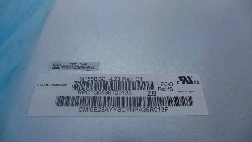 10 1 дюймовая TFT ЖК панель M185BGE L23 LCD дисплей 18 5*1366 Экран TN ch 8 bit 768 cd/m2|lcd screen|inch tft lcdtft lcd
