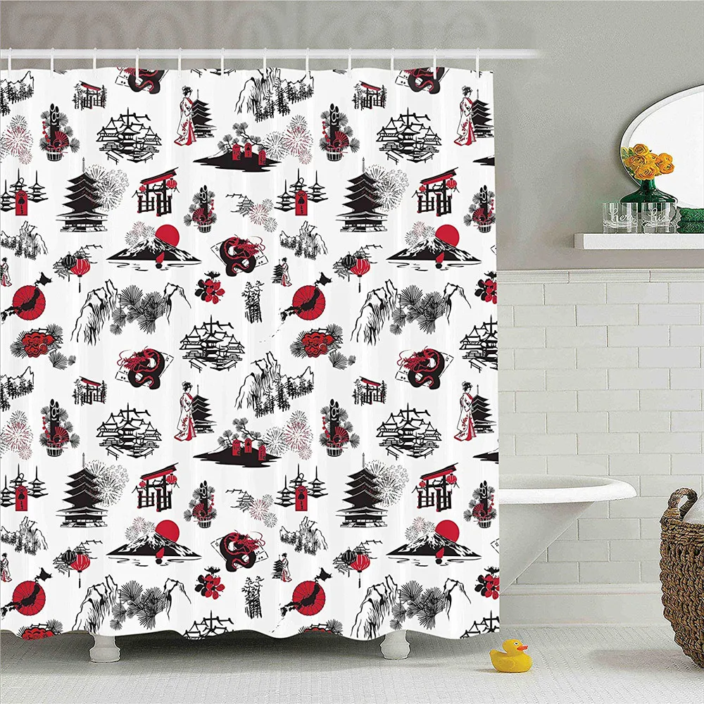 Asia Pola Dengan Kembang Api Matahari Gambar Thumbnail Melambangkan Jepang Tahun Baru Polyester Mandi Shower Curtain Set Dengan Ho Shower Tirai Aliexpress Asia Pola Dengan Kembang Api Matahari Gambar Thumbnail Melambangkan Jepang Tahun Baru Polyester Mandi Shower Curtain Set Dengan Ho Shower Tirai Aliexpress