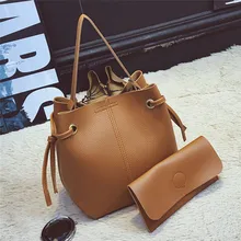 Krmastan Women’s Handbags Women Leather Tote Purse Cross Body Messenger Shoulder Bag+Clutch Bag Bag Ladies Bolsa Feminina #6854