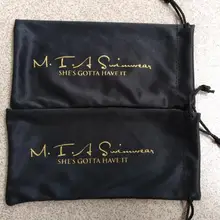 200 шт микроволоконный шнурок сумка для ювелирных изделий сумка для очков 8*16 см Подарочный мешочек для хранения очков и упаковочные сумки с 1 цветной печатью