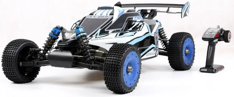 Rovan Rofun 1/5 Baja 5B V5 32CC бензиновый двигатель с двумя 55 кг сервопривод RC 4WD грузовик внедорожные гонки внедорожные транспортные средства - Цвет: Небесно-голубой