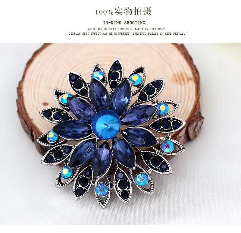 Danbihuabi броши для свадьбы Bijoux Броши Модные Винтажные женские со стразами