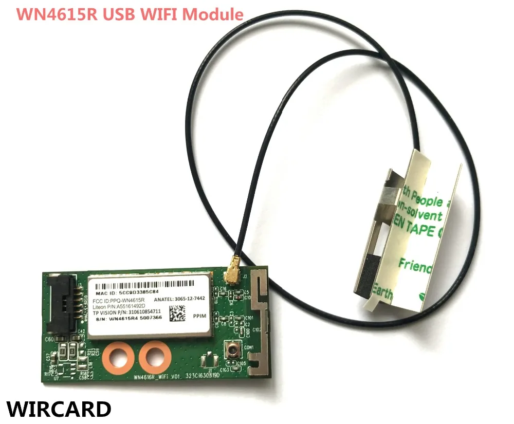 

Беспроводной USB-модуль Lan 802.11b/G/N 2T 2R WN4615R RT5372 Wi-Fi-карта для