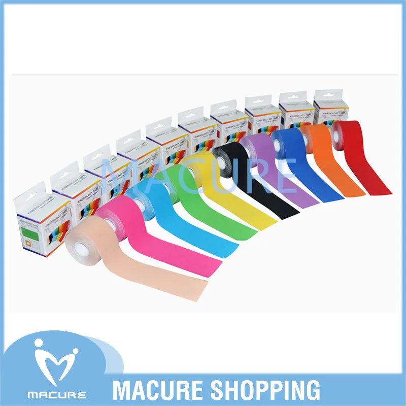 Sports Tape Kinesiology Tape Cotton Elastic Adhesive Muscle Bandage Care Physio Strain Injury Support K active kinesiology tape