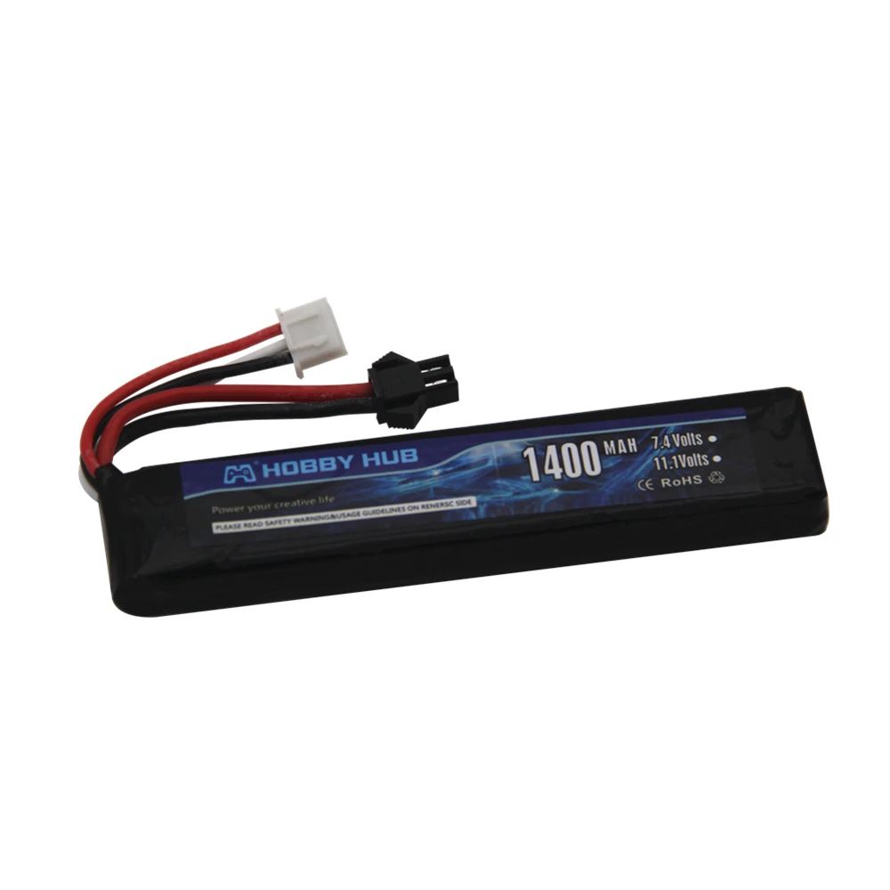 Хобби концентратор водяной пистолет Lipo батарея 3S 11 1 В 1400 мАч 30C Tamiya соединитель AKKU