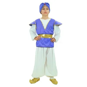 

Kids Boys Arab Aladdin Prince Cosplay Stage Performance Costumes Masquerade Party Costume Halloween Christmas navidad