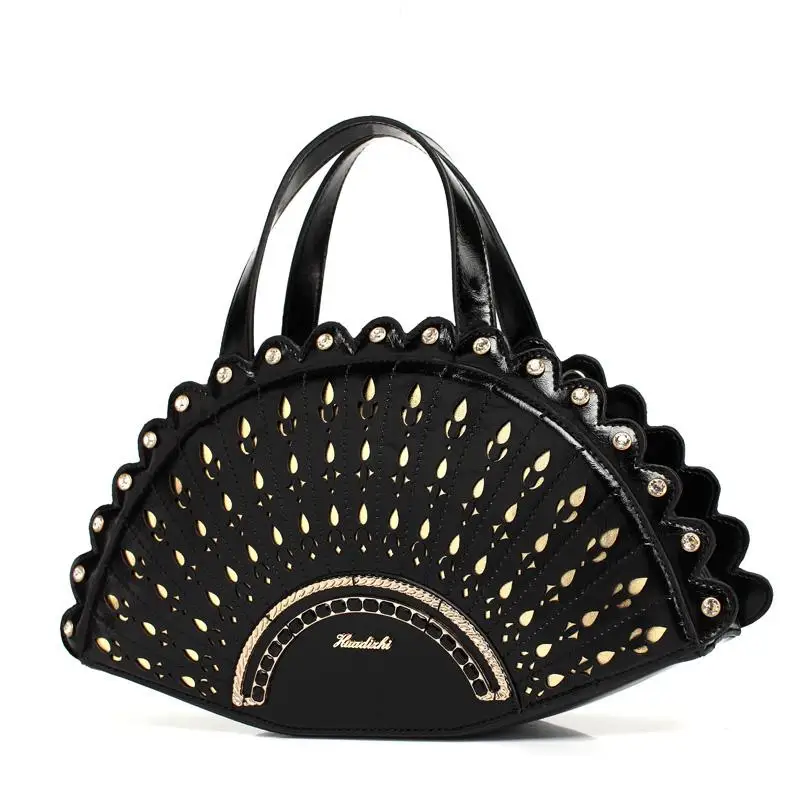 

The peacock pattern shape shoulder diagonal cross bag handbag fashion creative personality cute funny flower bag