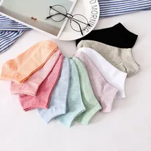 Candy Colors Cotton font b Women b font font b Socks b font Snowflake Softable Woman