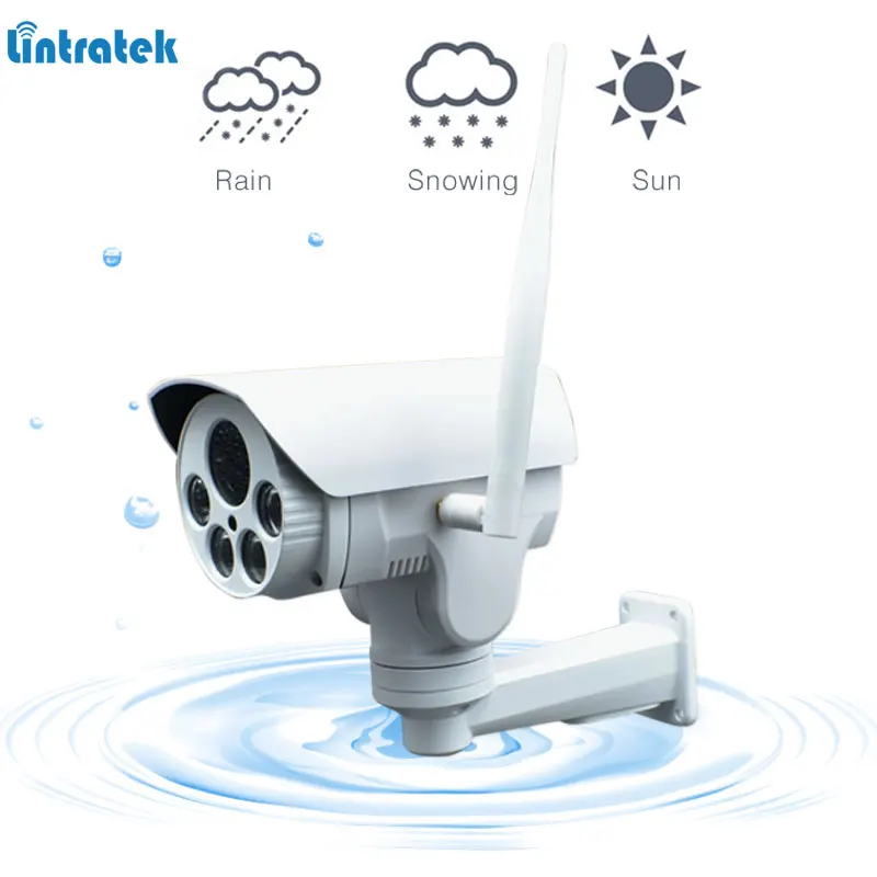 Снаружи Водонепроницаемый CCTV Камера 2.0MP HD-1080 пуля Беспроводной Wi-Fi IP с Ночное