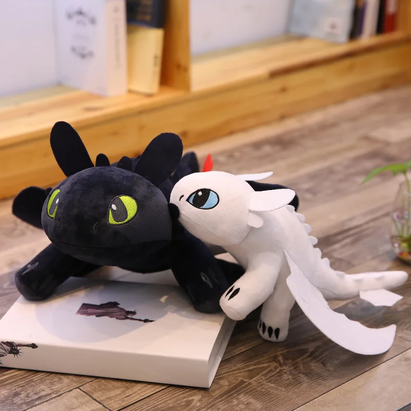 

Cartoon Doll Plush Toy Doll Toothless Dinosaur Doll Girl Sleeping Pillow Taming Master Master Doll Plush Toy Children Gift