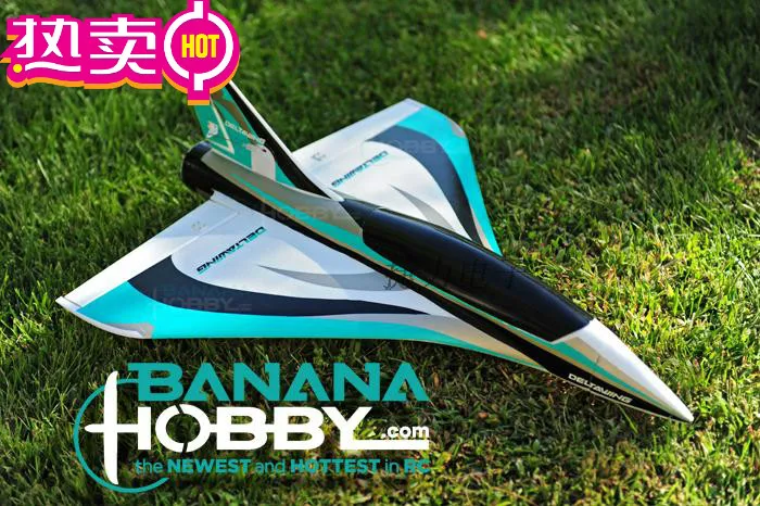

Mini Blackbirds Delta Wing 50mm rc plane jet hobby EPO PNP