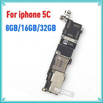 

8GB 16GB 32GB original motherboard for iphone 5C unlocked mainboard Full Functional logic board main plate for 5C phone