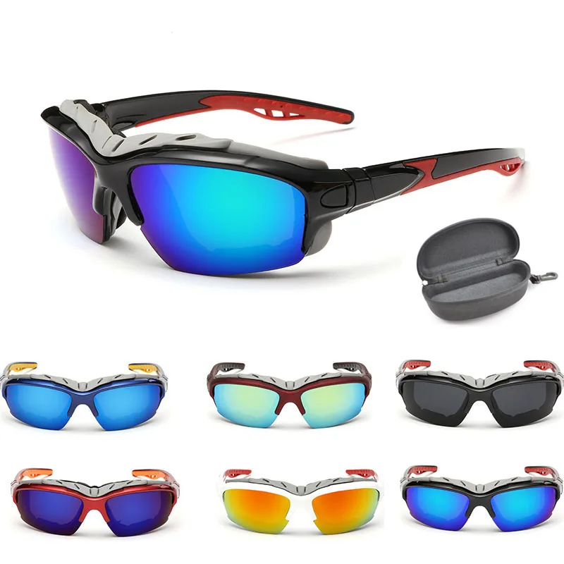 Outdoor Sport Polarized sunglasses ! Brand Windproof Ski Dustproof