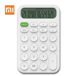 Xiaomi MIIIW 12 цифровой электронный калькулятор простой дизайн миниатюрный светодиодный дисплей инструмент для подсчета офисные рабочие