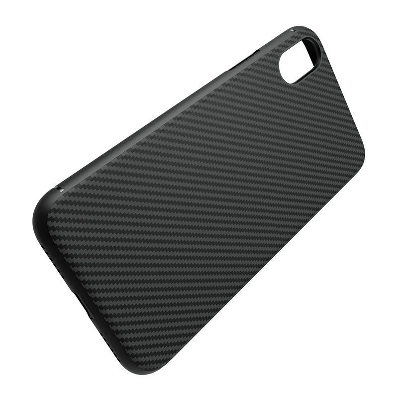 Nillkin Synthetic fiber для iphone x чехол из углеродного волокна PP пластиковая задняя крышка для iphone x ультра тонкий чехол Роскошный 5,8 дюймов