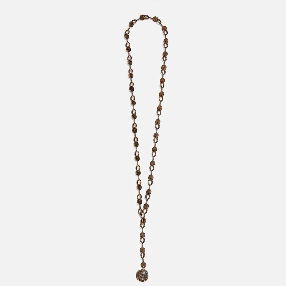 Miwens, новинка, Za, комплект из 2 предметов, ожерелье в виде ракушки, s, для женщин, длинное очарование, макси цепь, гребешок, кулон, ожерелье, горячая распродажа, ювелирное изделие, свадебное, A892 - Окраска металла: necklace 10