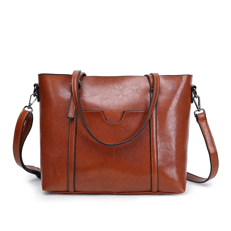 

Tonny Kizz casual women handbags large female shoulder bags leather ladies tote bags large capacity long strap ladies hand bags