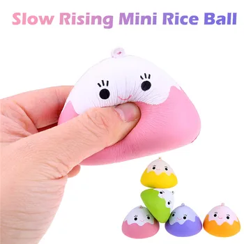 

Rise Ball Stress Reliever Scented Super Slow Rising Squeeze Toy Keychain 7cm Gift eliever Decor squishes slow rising toys A1