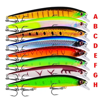 

8PCS fishing Fish Crankbait Minnow hook Plastic lure baits 14cm/18.5g