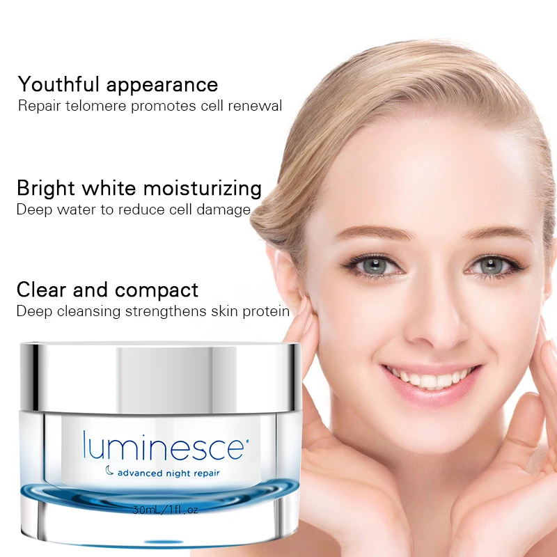 

Luminesce Jeunesse Luminesce Cellular Rejuvenation Serum Instant Ageless Wrinkle Cream Advanced Night Repair Skin Care Cream
