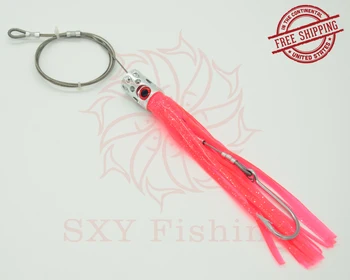 

FREE SHIPPING SXY fishing D50LS white Metal head Lure Bait colour Aluminum Bait Trolling Bait Lue Bait Deep-sea fishing Fack