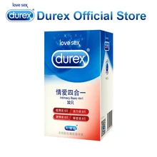 Durex близость одноцветное Презервативы смазанный презерватив из латекса насадка на пенис взрослых Секс-игрушки интимные Эротические товары для Для мужчин
