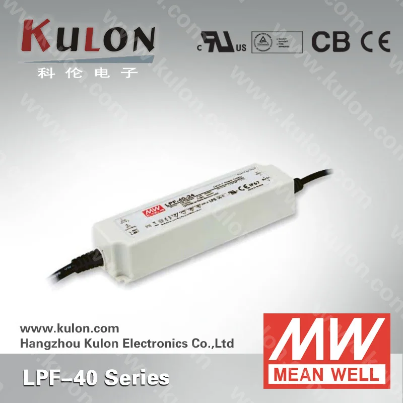 Brand New in Box MEAN WELL LED Driver Power Supply LPF-40-12