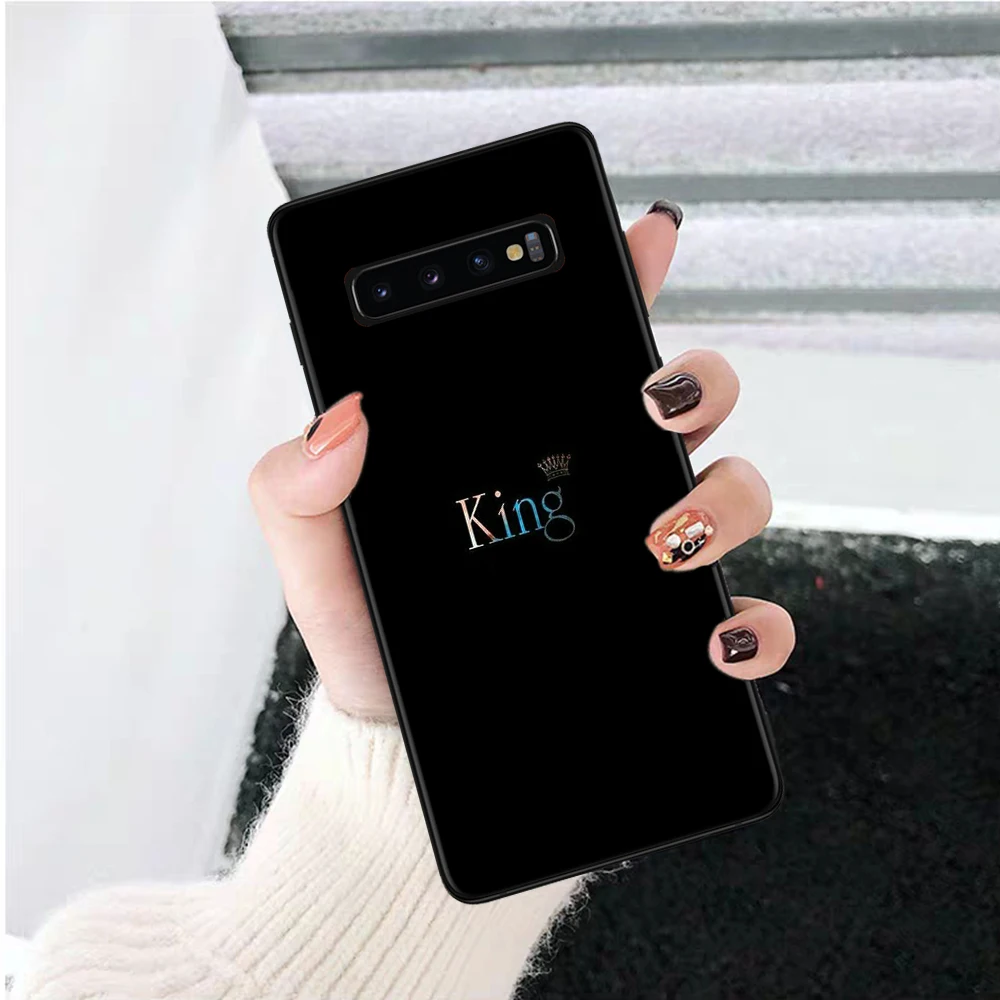 Принцесса проект &quotКорона&quot силиконовый чехол для Samsung S6 край S7 S8 плюс S9 S10 S10e M10