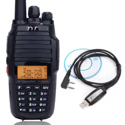 TYT TH-UV8000D Walkie Talkie 10 W кросс-группа повторитель Dual band 136-174/400-520 МГц ФИО Comunicador 10 км Функция радио + кабель USB